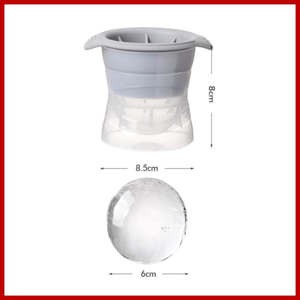 [SG Stock] Whisky Slow Melt Ice Ball Mold - Set of 2 | Ice balls maker | whiskey ball | Tovolo Ice sphere