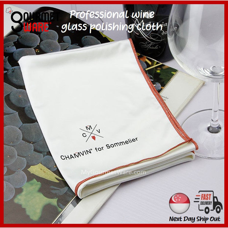 [SG Stock] Professional Wine Glass Cleaning and Polishing Microfiber Cloth