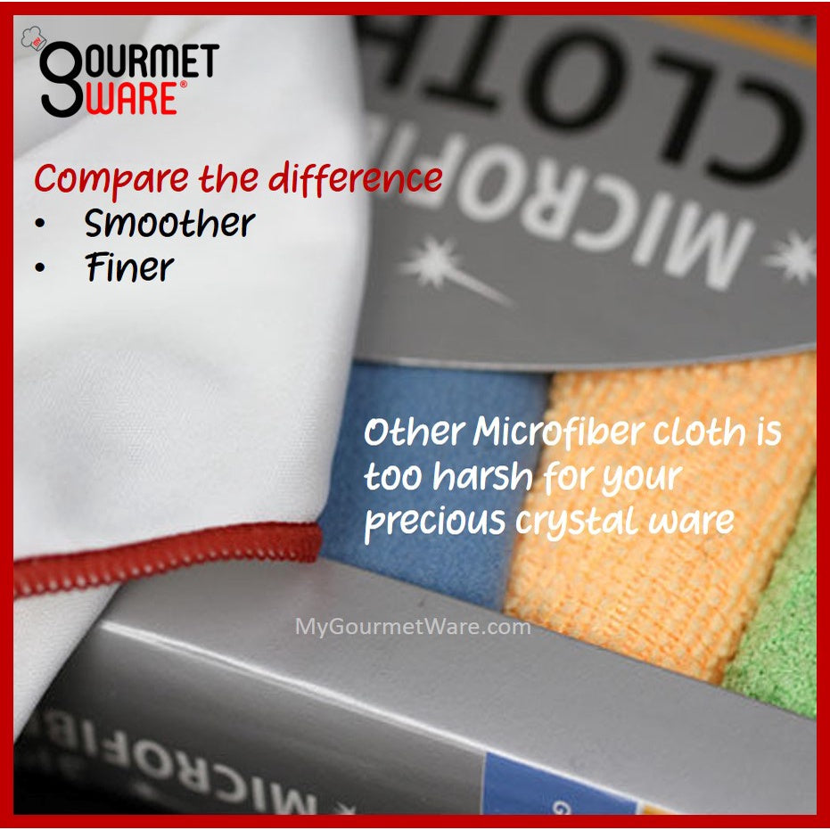 [SG Stock] Professional Wine Glass Cleaning and Polishing Microfiber Cloth