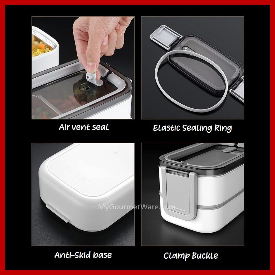 [SG Stock] Stainless Steel Lunch Box & FREE Thermal Bag