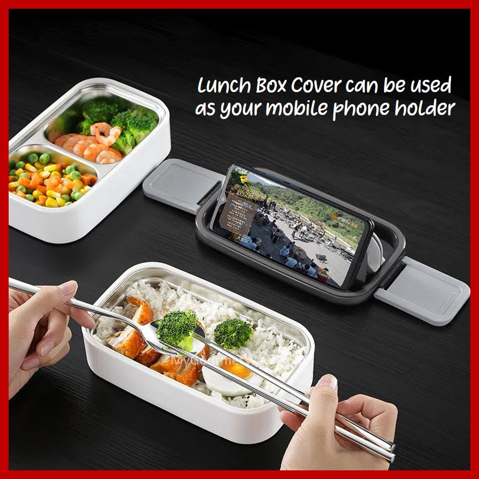 [SG Stock] Stainless Steel Lunch Box & FREE Thermal Bag
