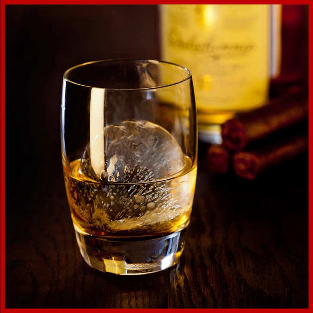 [SG Stock] Whisky Slow Melt Ice Ball Mold - Set of 2 | Ice balls maker | whiskey ball | Tovolo Ice sphere
