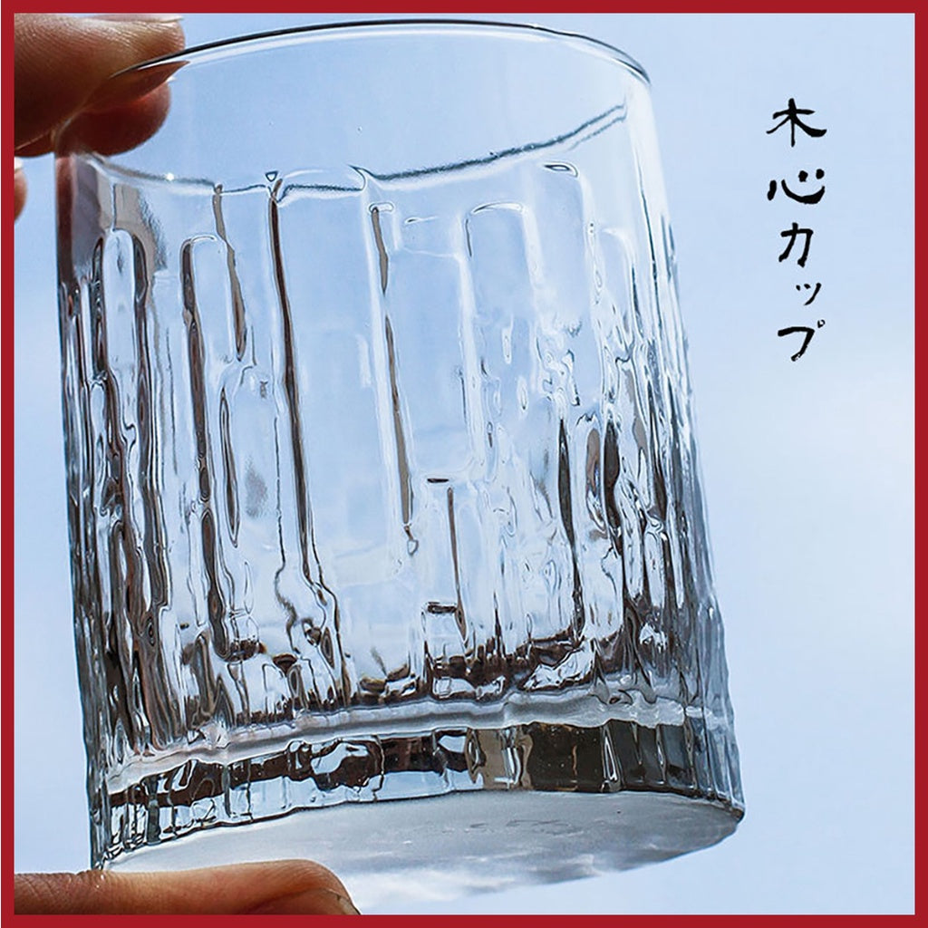 [SG Stock] Handcrafted Japanese Kinoshin Whisky Glass Set with Wooden Gift Box | Crystal Whiskey Glasses