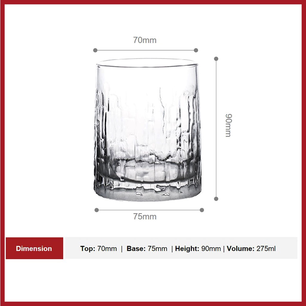 [SG Stock] Handcrafted Japanese Kinoshin Whisky Glass Set with Wooden Gift Box | Crystal Whiskey Glasses