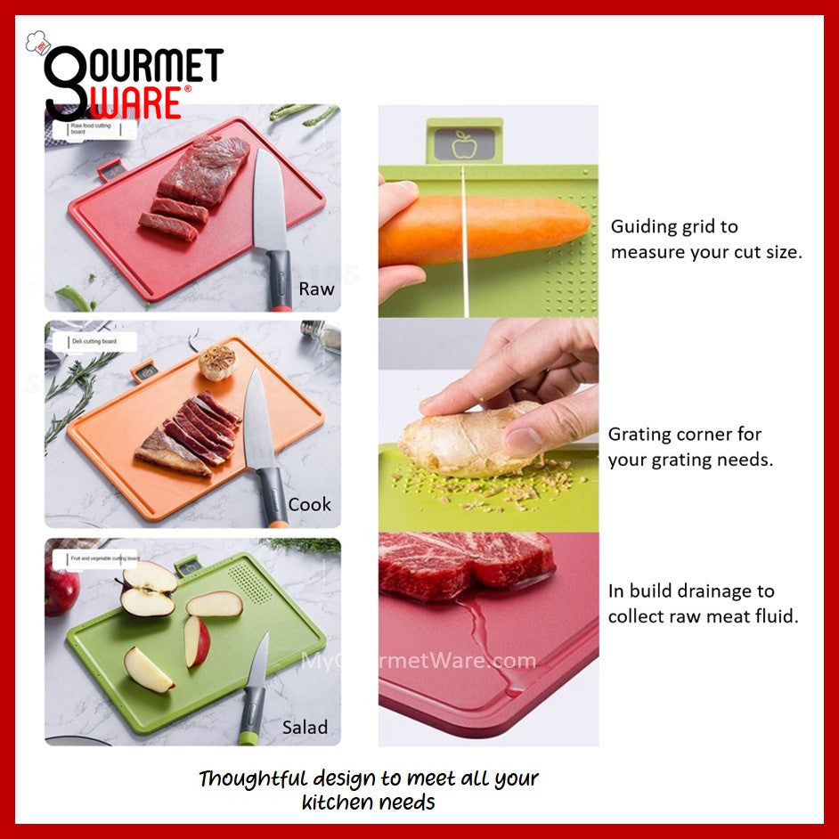 [SG Stock] 6 in 1 UV+HEAT Dry Disinfecting Steriliser Cutting Board and Knife Rack Set by Morphy Richards (New Model)