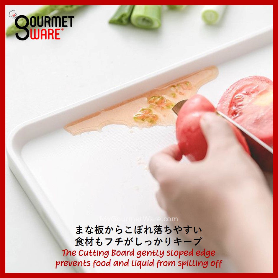 [Made in Japan] 2 sided Antibacterial Kitchen Chopping Board | Vegetable Cutting Board