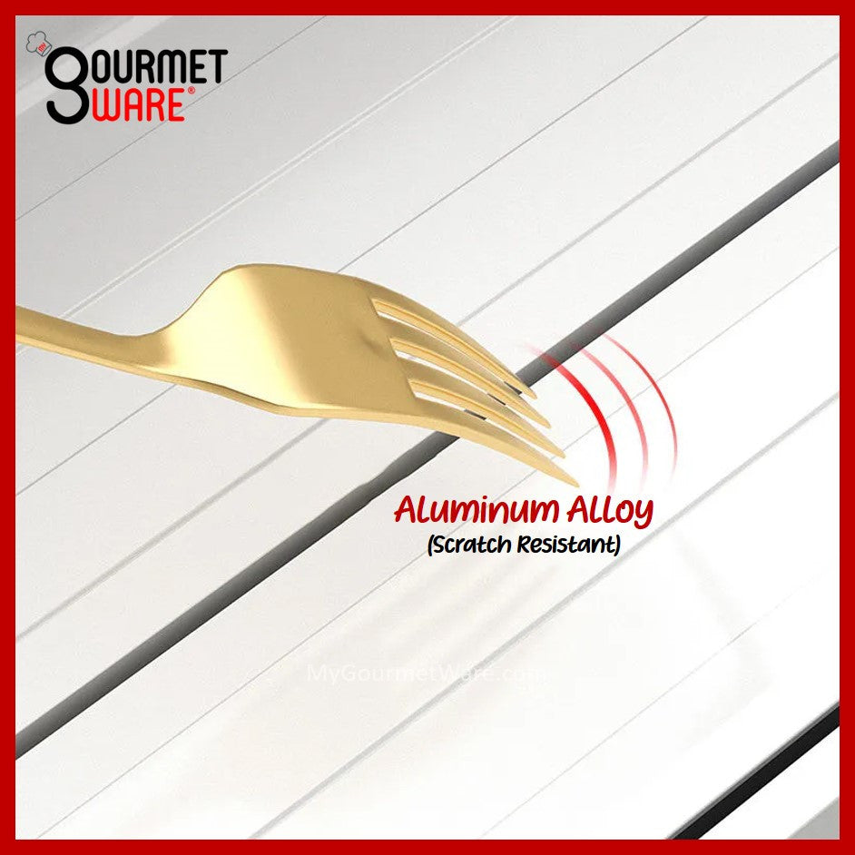 [SG Stock] Aluminium Adjustable Cutlery Drawer Organizer Flatware Tray for Silverware Cutlery